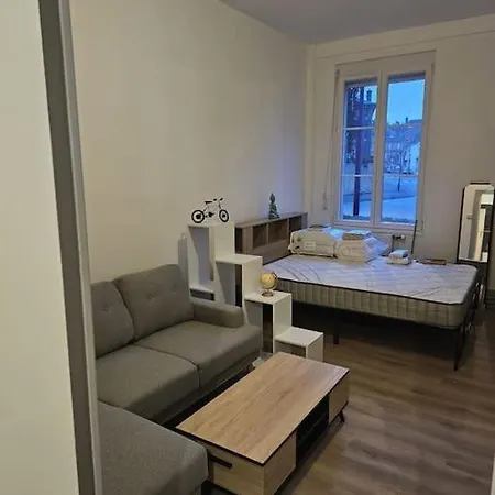 Petit Pont Ardennais/cosy/t1/wifi/parking شقة